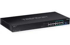 TRENDnet 18-Port Gigabit PoE ++ Switch, TPE-BG182g