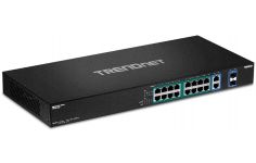 TRENDnet 18-Port Gigabit High Power PoE + Switch, TPE-TG182F