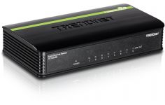 TRENDnet 8-Port 10/100 Mbps GREENnet Switch, TE100-S8