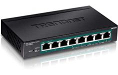 TRENDnet 8-Port Gigabit EdgeSmart PoE + Switch, TPE-TG82ES