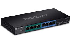8-Port Gigabit EdgeSmart PoE + Switch (4 PoE +, 4 Non-PoE), TPE-TG44ES