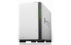 Synology 2-bay DiskStation, Quad Core 1.4 GHz, 512MB RAM, DS220j