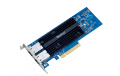 Synology Dual port 10 Gigabit Base-T PCIe 3.0 x8 Ethernet adapter, E10G18-T2