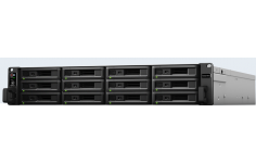 Synology 12-bay RackStation, Intel® Xeon® D-1531 6-core 2.2 GHz, 8GB RAM, RS3621RPxs