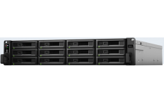 Synology 12-bay RackStation, Intel® Xeon® D-1541 8-core 2.1 GHz, 8GB RAM, RS3621xs+