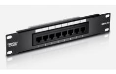 TRENDnet 8-Port Cat. 5e Unshielded Patch Panel, TC-P08C5E