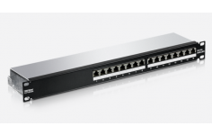 TRENDnet 16-Port Cat6A Shielded 1U Patch Panel, TC-P16C6AS