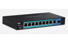 TRENDnet 10-Port Unmanaged Gigabit PoE + Switch, TE-GP102