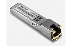 TRENDnet 1000BASE-T RJ-45 Copper SFP Module, TEG-MGBRJ