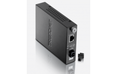 TRENDnet 100Base-TX to 100Base-FX Dual Wavelength Single Mode SC Fiber Converter TX:1310 (20km), TFC-110S20D3