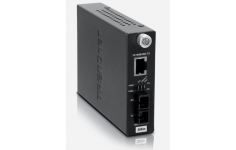 TRENDnet Intelligent 10/100Base-TX to 100Base-FX Single Mode SC Fiber Converter (30km), TFC-110S30i