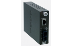 TRENDnet 100Base-TX to 100Base-FX Single Mode SC Fiber Converter (60km), TFC-110S60