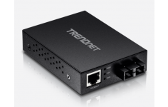 TRENDnet 1000Base-T to 1000Base-SX Multi-Mode SC Fiber Converter, TFC-GMSC
