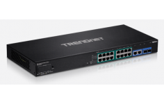TRENDnet 18-Port Gigabit PoE + Smart Surveillance Switch, TPE-3018LS