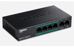 TRENDnet 6-Port Fast Ethernet PoE + Switch, TPE-S50