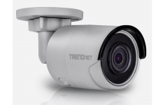 TRENDnet Indoor / Outdoor 8MP 4K H.265 WDR PoE IR Bullet Network Camera, TV-IP1318PI