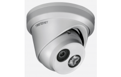TRENDnet Indoor / Outdoor 4MP H.265 PoE IR Fixed Turret Network Camera, TV-IP323PI